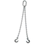 3/8" DOUBLE LEG CHAIN SLING OBLONG SLING HOOKS 5-PEERLESS-007-382OS5