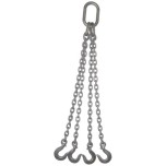 3/8" FOUR LEG CHAIN SLING OBLONG SLING HOOKS 5'-PEERLESS-007-384OS5