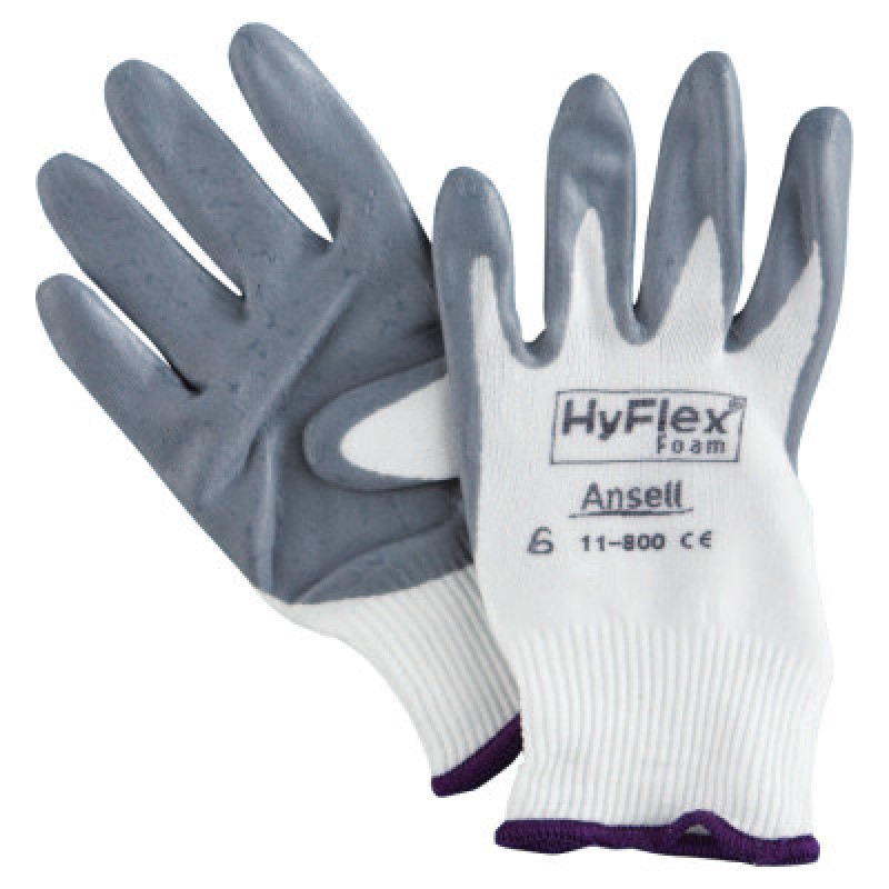 HYFLEX 11-800 WHT MULTIPURP ASSEMB GLV SZ6-ANSELL HEALTHCA-012-11-800-6