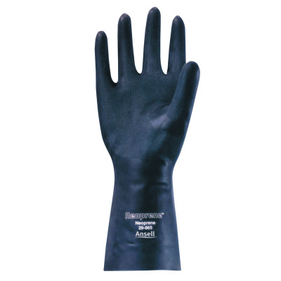 NEOPRENE 29-865 13" SOFTLINED EMBOSS GRIP SZ 9-ANSELL HEALTHCA-012-29-865-9