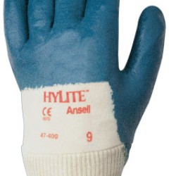 HYLITE 47-400 MED WEIGHTNITRILE PALM COAT SZ 8-ANSELL HEALTHCA-012-47-400-8