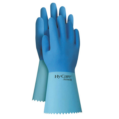HY CARE 62-400 RUBBER COATED KNIT LINED SZ 10-ANSELL HEALTHCA-012-62-400-10