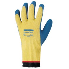 POWERFLEX 80-600 YEL KEVLAR/BLUE NAT RUB SZ9-ANSELL HEALTHCA-012-80-600-9