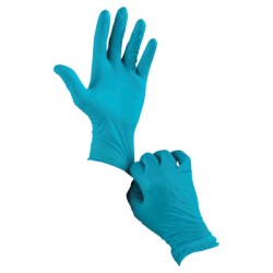 TOUCH N TUFF 92500 SIZES DISP GRN NITRILE 9"-ANSELL HEALTHCA-012-92-500-6.5-7