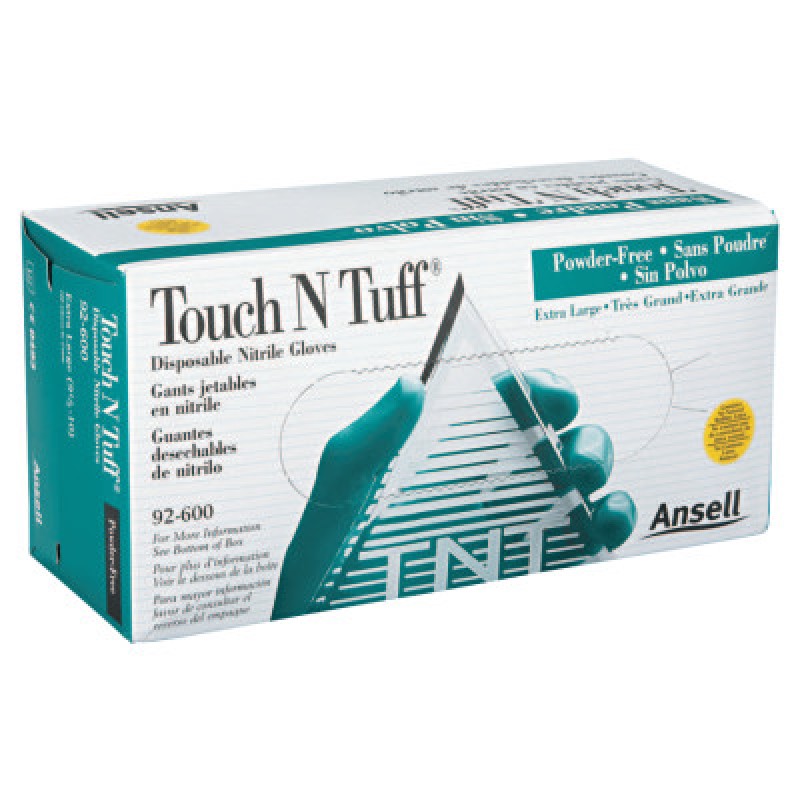 TOUCHNTUFF 92600 PF 9" EX GRN NIT XL 9.5/10-ANSELL HEALTHCA-012-92-600-9.5-10