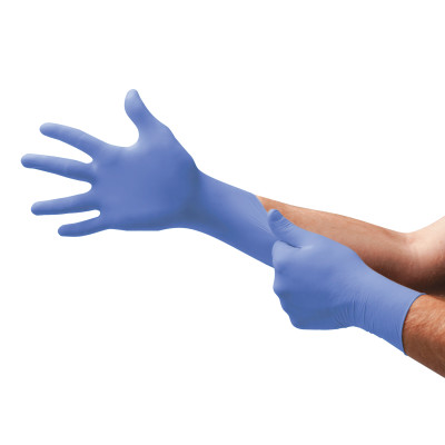 TOUCHNTUFF 92-675 IND BLU 12" NIT AMBI POWD SZM-ANSELL HEALTHCA-012-92-675-M