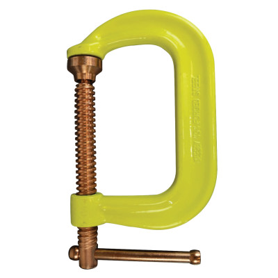 C-CLAMP HI-VIS YEL 8"-BESSEY-013-CDF408CHV