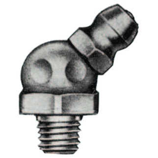 1/4"-28 TAPER THREAD 45D-ALEMITE*025*-025-1637-B1