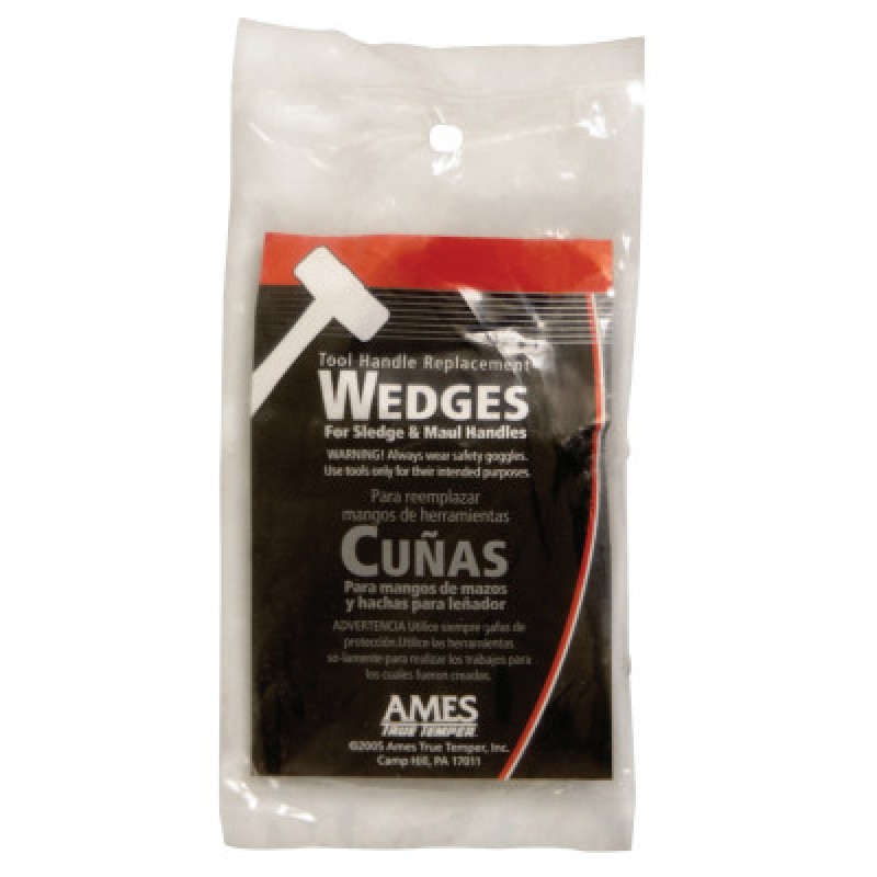 CARDED WEDGES FOR SMALLHAMMER HANDLES-AMES TRUE TEMPE-027-2094500