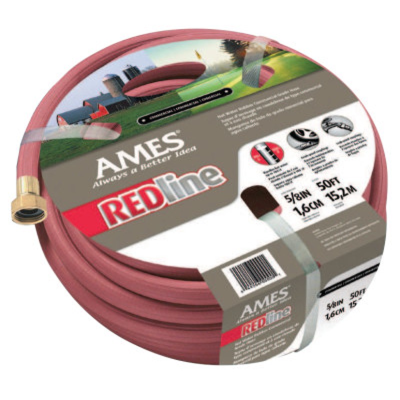 3/4" X 100' COMMERCIAL DUTY RED HOSE-AMES TRUE TEMPE-027-4009100A