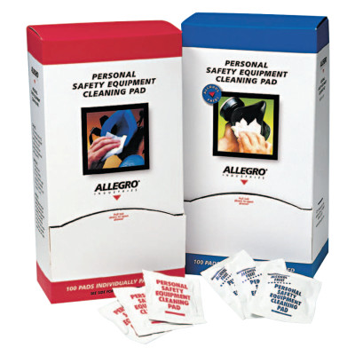 RESPIRATOR ALCOHOL WIPES- BIG ONES 8"X11"-ALLEGRO INDUST-037-1001-05