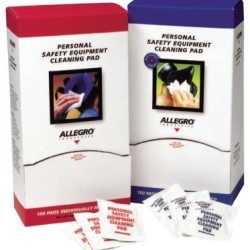 ALCOHOL FREE CLEANING TOWELETTE 100/BOX-ALLEGRO INDUST-037-3001