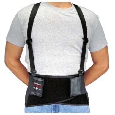 X-LARGE BLACK BODYBELT BACK SUPPORT W/NON-REMOV-ALLEGRO INDUST-037-7160-04