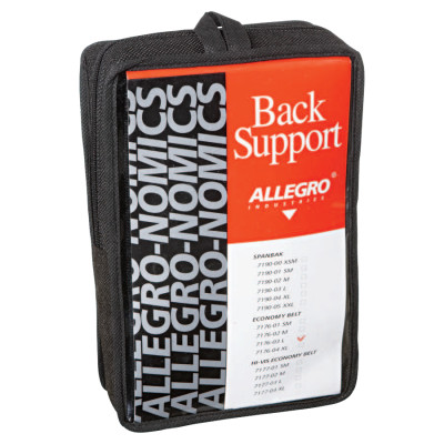 LARGE ECONOMY BACK SUPPORT BELT-ALLEGRO INDUST-037-7176-03