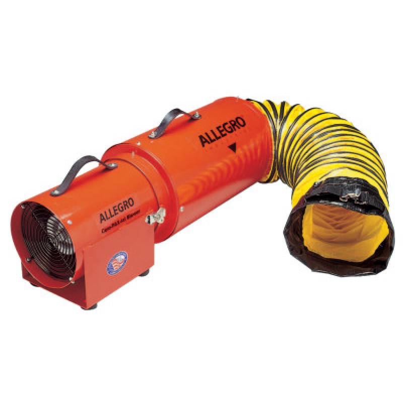 AC COM-PAX-IAL BLOWER W/25FT CANISTER 1/3 HP-ALLEGRO INDUST-037-9534-25
