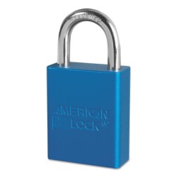 BLUE SAFETY LOCK-OUT COLOR CODED SECUR-MASTER LOCK*470-045-A1105BLU