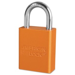 5 PIN ORANGE SAFETY LOCK-OUT PADLOCK KEY-MASTER LOCK*470-045-A1105ORJ