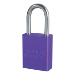 PURPLE SAFETY LOCK-OUT PADLOCK KEYED DIFFERENT-MASTER LOCK*470-045-A1106PRP
