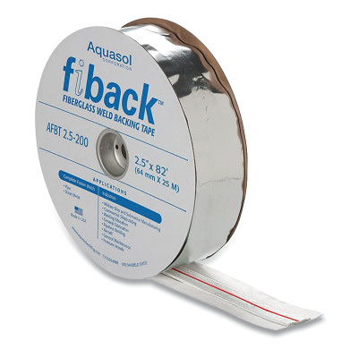 WELD BACKUP TAPE 2.5X41'-AQUASOL CORPORA-047-AFBT-2.5