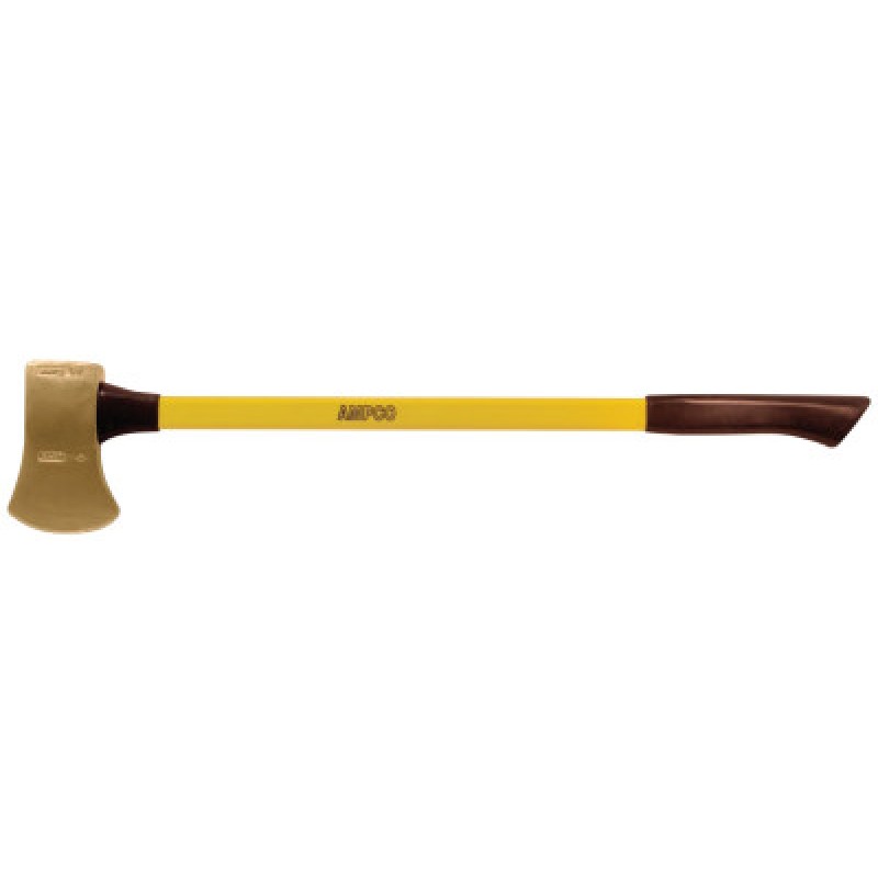 36" LONG HANDLE AXE W/FIBERGLASS HANDLE-AMPCO SAFETY-065-A-5FG