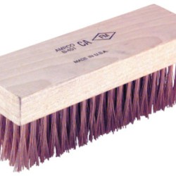 6X19ROW FLAT BACK RND WIRE BRUSH-AMPCO SAFETY-065-B-401