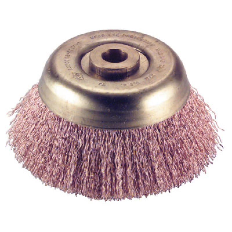 6" CUP BRUSH W/5/8" ADAPTER-AMPCO SAFETY-065-CB-44
