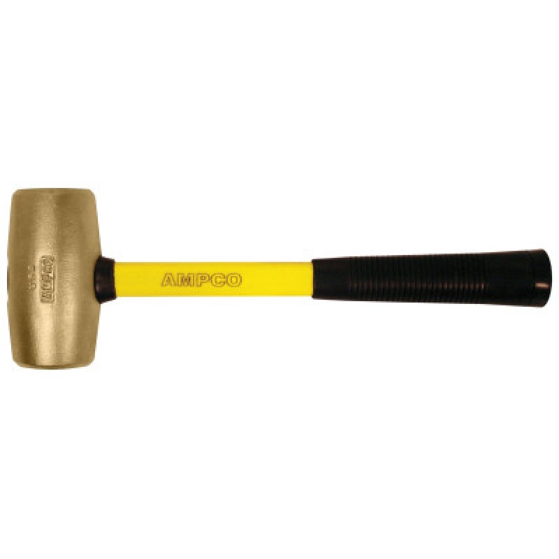 2 LB. MALLET W/FIBERGLASS HANDLE-AMPCO SAFETY-065-M-1FG