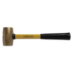 4 LB. MALLET W/FIBERGLASS HANDLE-AMPCO SAFETY-065-M-2FG