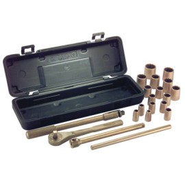 1/2" DR SOCKET SET 17 PC5/16 TO 1-1/4-AMPCO SAFETY-065-W-260