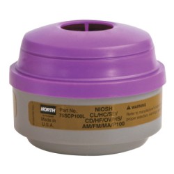 DEFENDER RESPIRATOR CARTRIDGE W/P100 FILTER LOW-HONEYWELL-SPERI-068-75SCP100L