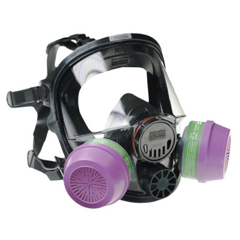 MEDIUM/LARGE FULL FACE SILICONE RESPIRATOR-HONEYWELL-SPERI-068-760008A