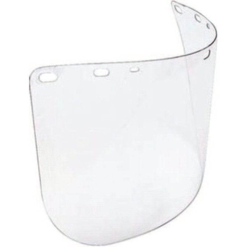 FACESHIELD 8"X15-1/2" CLEAR FORMED POLYCARBONATE-HONEYWELL-SPERI-068-A8154