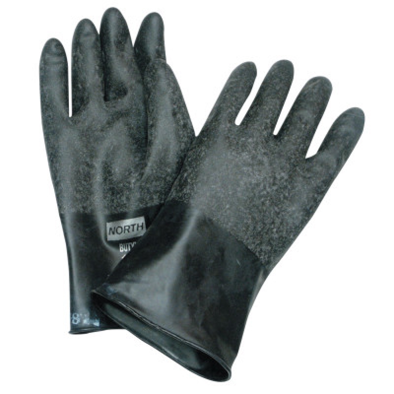 NORTH BUTYL UNSUPPORTEDGLOVE-HONEYWELL-SPERI-068-B131R/10
