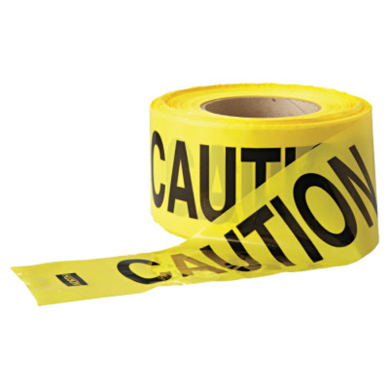 YELLOW ECONOMY CAUTION TAPE 3 IN 1000 FT-ORS NASCO-101-Y10003