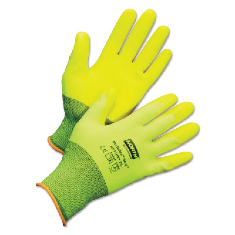 FLEX-NEON- HI-VIZ GLOVEYELLOW 7S-HONEYWELL-SPERI-068-NF11HVY/7S