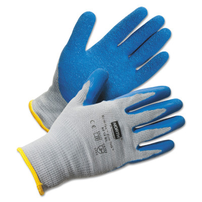 DUROTASK GRAY GLOVE COT/POLY BLUE RUBBER PALM-HONEYWELL-SPERI-068-NF14/9L