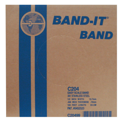 1/2" SS BANDIT BANDEDP#13204 100' ROLL-BAND-IT ***080*-080-C20499