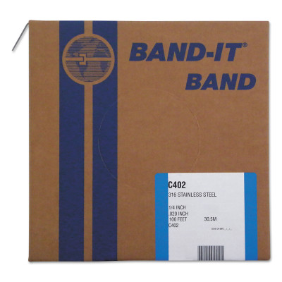 13402 1/4"X100' 316SS BAND-IT BAND-BAND-IT ***080*-080-C40299