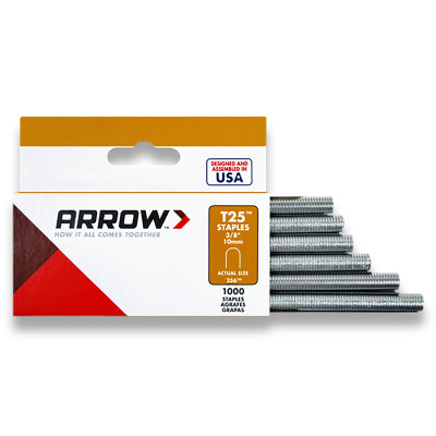T25 3/8" MONDEL STAPES-ARROW FAST *091-091-256M