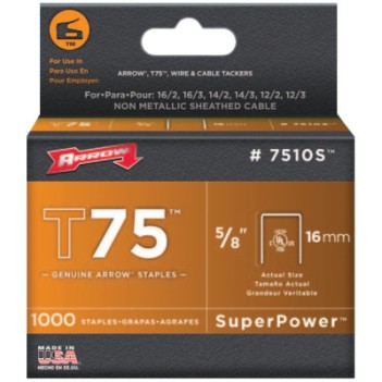 T75 5/8UL STAPLE-ARROW FAST *091-091-7510S