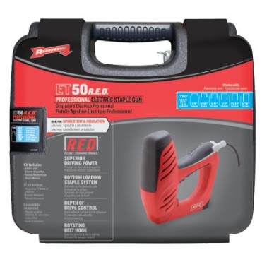 PRO ELECTRIC STAPLE GUN-ARROW FAST *091-091-ET50RED