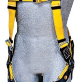 DELTA BACK D-RING  TB LEG STRAPS (UNIV. SIZE)-CAPITAL SAFETY-098-1102000