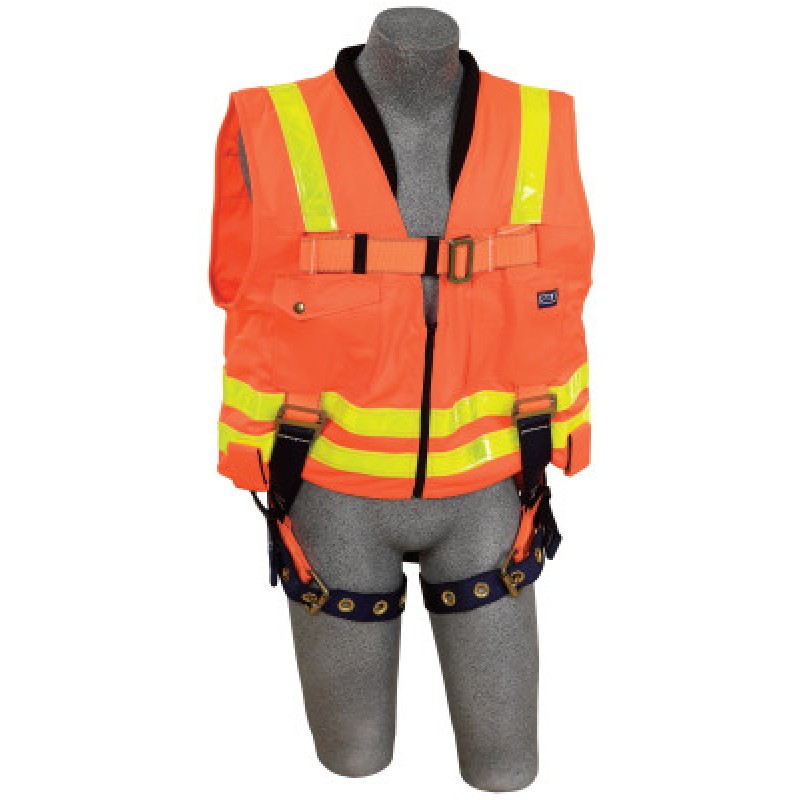 DELTA VEST HARNESS (HI VIS ORANGE) TB LEGS- SIZE-CAPITAL SAFETY-098-1107404