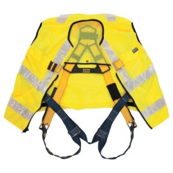 DELTA VEST HI VIS YELLOWWORKVEST STYLE HARNESS-CAPITAL SAFETY-098-1107419