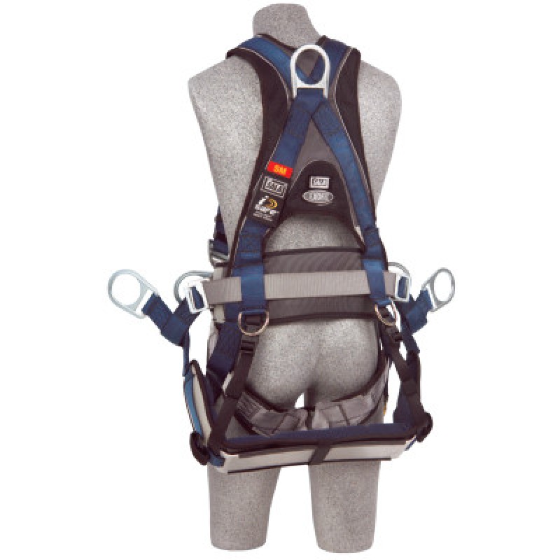 TOWER CLIMBING EXOFIT HARNESS -MED-VEST STYLE-CAPITAL SAFETY-098-1108651
