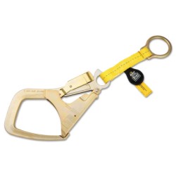 POSTIONING LANYARD & ANCHOR HOOK/D-RING 3" X1.5"-CAPITAL SAFETY-098-1231305