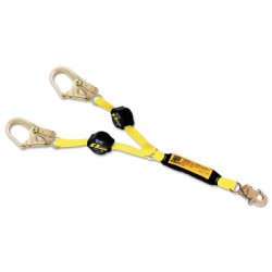 EZ-STOP III LANYARD W/FLAT STEEL HOOKS-CAPITAL SAFETY-098-1241481