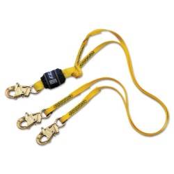 EZ-STOP DOUBLE LEG LANYARD  DOUBLE LOCKING SNAP-CAPITAL SAFETY-098-1246022