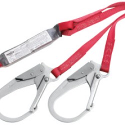 PROTECTA PRO S/A 100% TIE-OFF LANYARD 6FT W/ 2-CAPITAL SAFETY-098-1340180