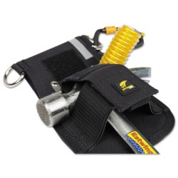 PYTHON HAMMER HOLSTER BELT WITH EXT-H2QRCOIL-CAPITAL SAFETY-098-1500094